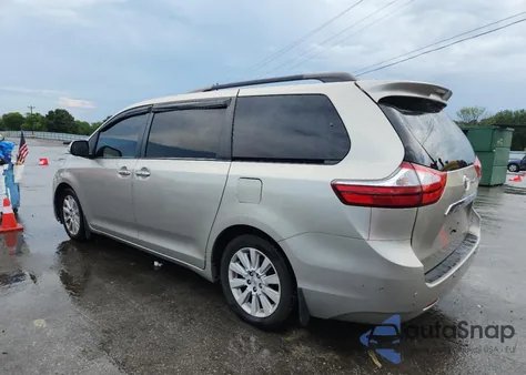 2015 Toyota Sienna Xle from USA, damaged, VIN 5TDYK3DC6FS612020
